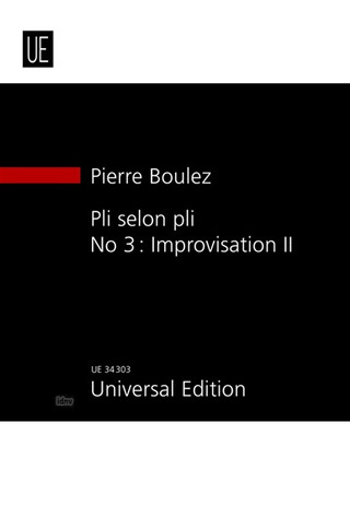 Pierre Boulez: Improvisation II "Une dentelle s'abolit..."