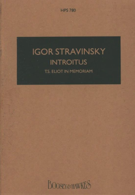 Igor Strawinsky - Introitus