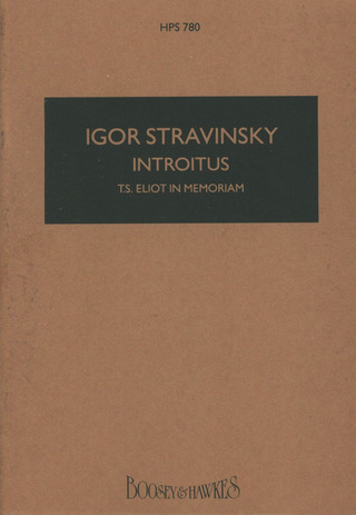 Igor Strawinsky: Introitus