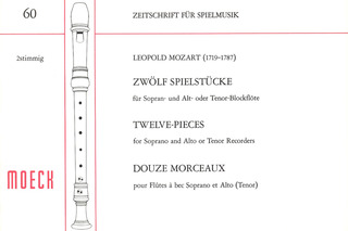 Leopold Mozart - 12 Spielstuecke