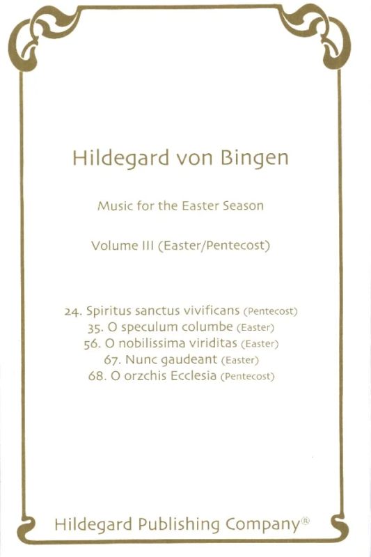 Hildegard von Bingen - Music for the Easter season 3