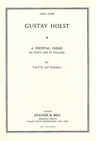Gustav Holst - A Festival Chime (In Town and in Village)