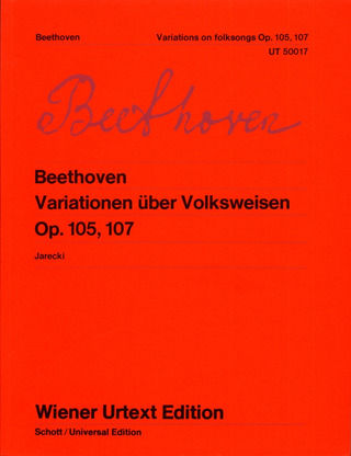Ludwig van Beethoven - Variationen über Volksweisen op. 105, 107
