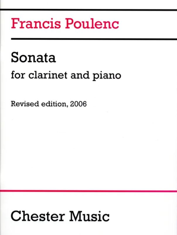 Francis Poulenc - Sonata op. 184