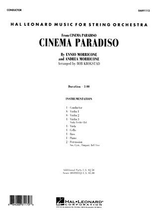 Andrea Morricone et al. - Cinema Paradiso