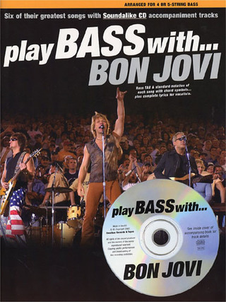 Bon Jovi - Play Bass With Bon Jovi Bass Tab Bk/Cd