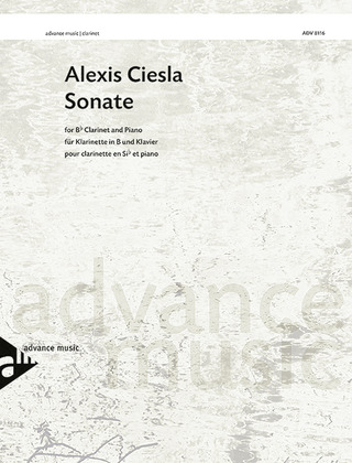 Alexis Ciesla - Sonate