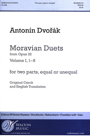 Antonín Dvořák - Moravian Duets, Vol. I (Collection)