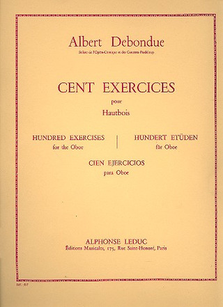 Albert Debondue - 100 Exercices