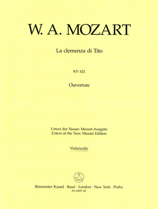 Wolfgang Amadeus Mozart: La clemenza di Tito KV 621