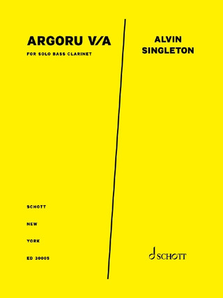 Alvin Singleton - Argoru V/a