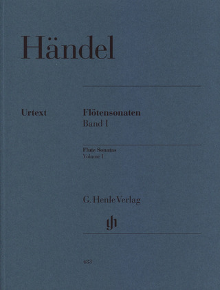 Georg Friedrich Haendel - Sonates pour flûte I