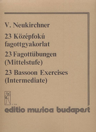 V. Neukirchner - 23 Bassoon Exercises (Intermediate)