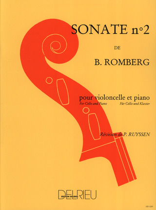 Bernhard Romberg - Sonate Op.43 n°2 en ut maj.