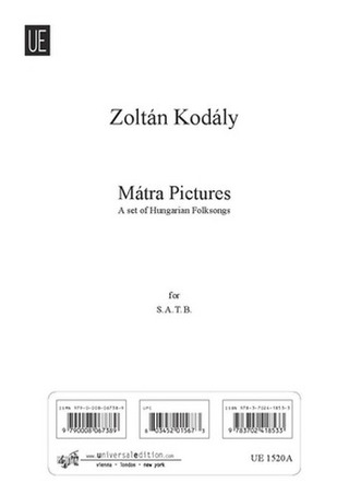 Zoltán Kodály - Mátra Pictures (Bilder aus der Mátra Gegend)