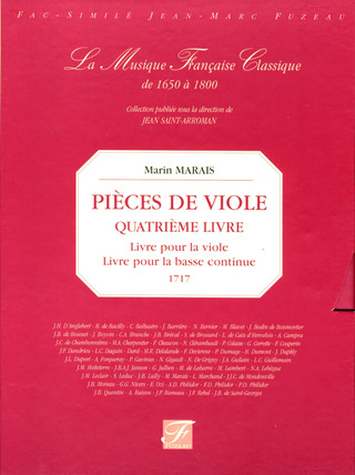 Marin Marais - Pièces de Viole 4