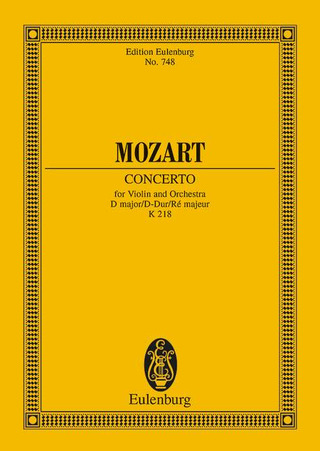 Wolfgang Amadeus Mozart - Concerto D Major