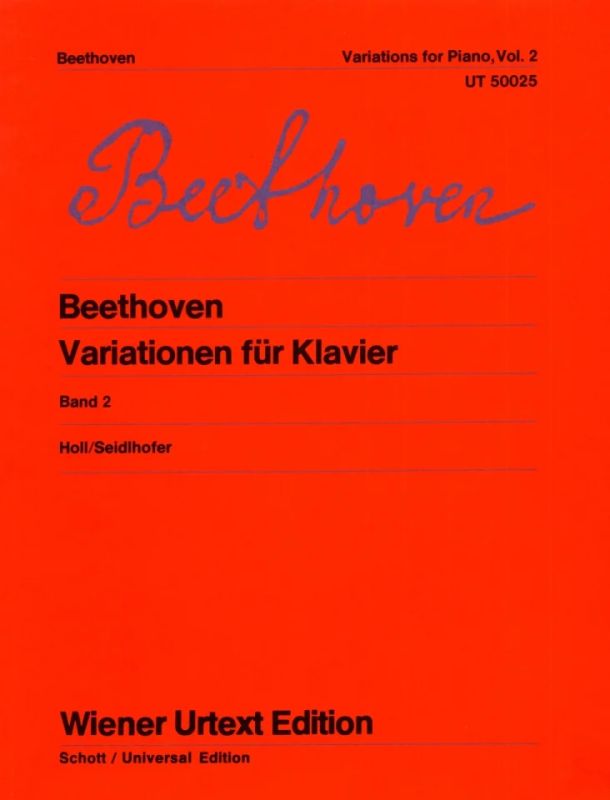 Ludwig van Beethoven - Variationen für Klavier 2