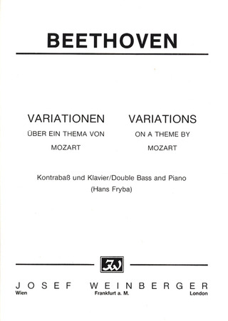 Ludwig van Beethoven: Variationen über ein Thema von Mozart
