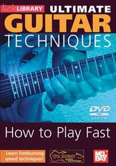 Lick Library Ultimate Guitar Techniques - How To Play Fast Gtr Dvd