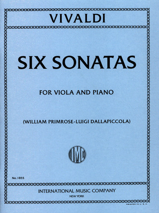 Antonio Vivaldi - Six Sonatas