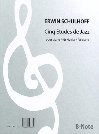Erwin Schulhoff - Fünf Jazz-Etüden für Klavier