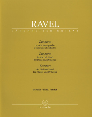 Maurice Ravel: Concerto for the Left Hand