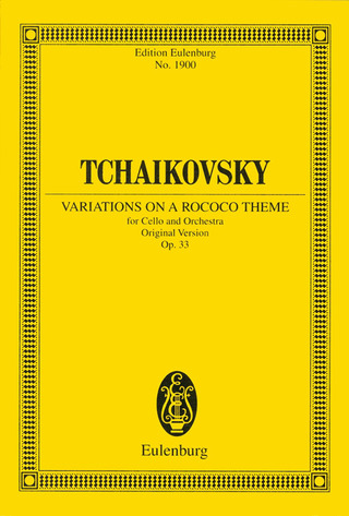 Piotr Ilitch Tchaïkovski - Variations sur un thème rococo pour violoncelle et orchestre