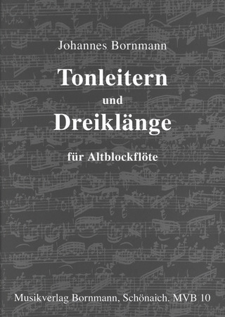 Johannes Bornmann: Tonleitern und Dreiklänge