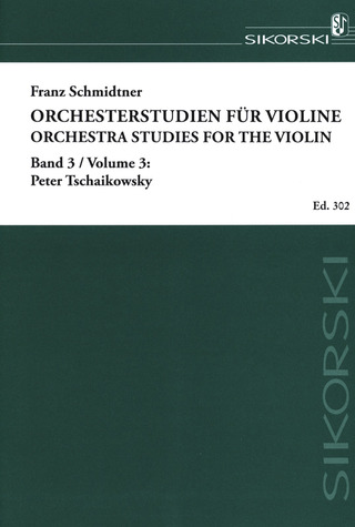 Schmidtner Franz: Orchesterstudien für Violine