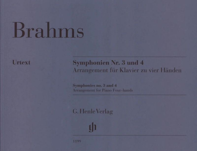 Johannes Brahms - Symphonies no. 3 and 4