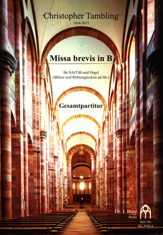 Christopher Tambling - Missa brevis in B
