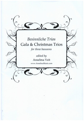 Besinnliche Trios - Gala & Christmas Trios for 3 bassoons score