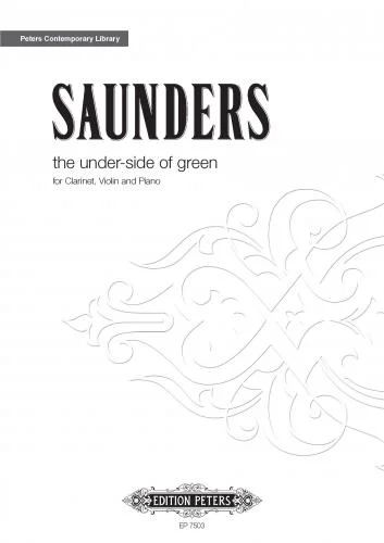 Rebecca Saunders - the under-side of green