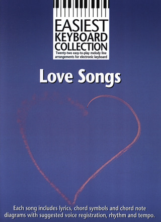 Easiest Keyboard Collection Love Songs MLC