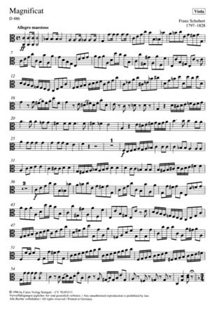 Franz Schubert - Magnificat in C C-Dur D 486 (1815)