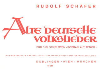 Rudolf Schäfer - Alte deutsche Volkslieder