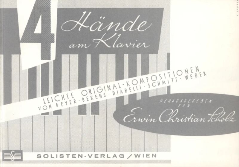 Erwin Christian Scholz - Vier Hände am Klavier