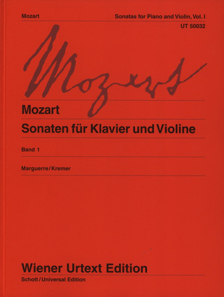 Wolfgang Amadeus Mozart: Sonaten für Klavier und Violine – Band 1