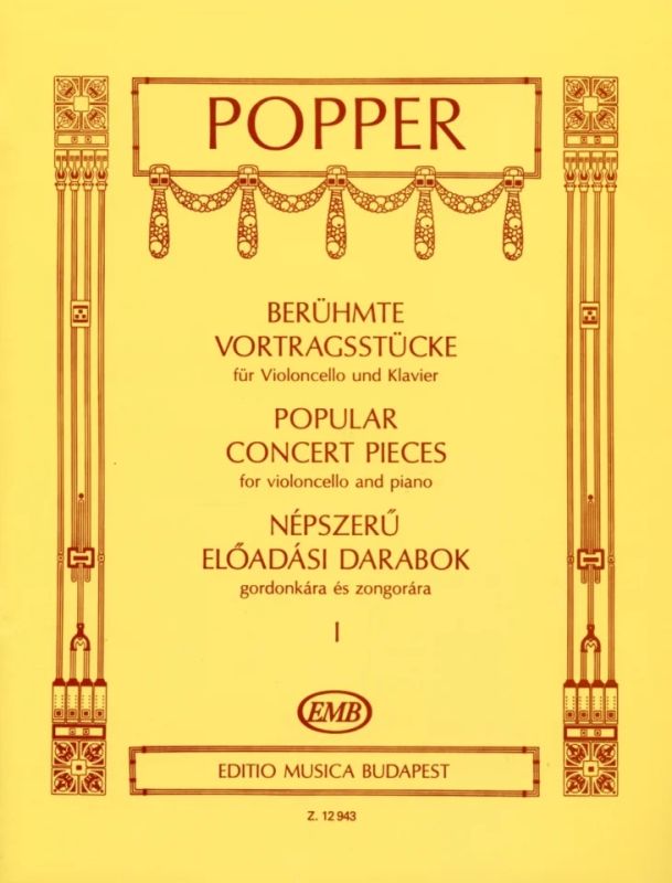 David Popper - Popular Concert Pieces 1