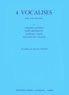 Vocalises (4) Vol.1