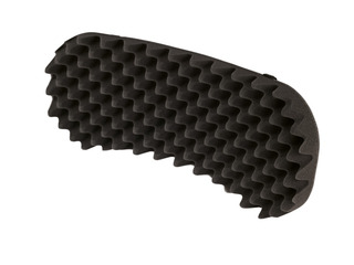 Acoustic absorber with Velcro strip 11901