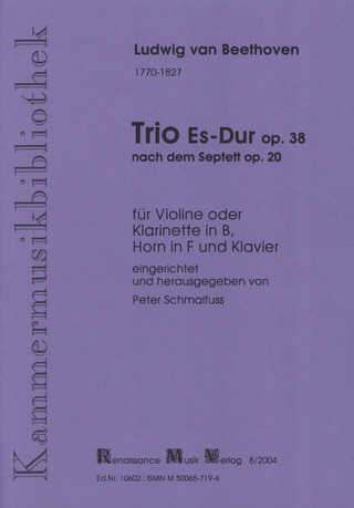 Ludwig van Beethoven - Trio op. 38