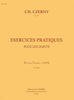 Carl Czerny - Exercices pratiques Op.802 Vol.1
