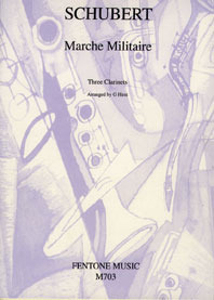 Franz Schubert - Marche Militaire - Clarinet Trio