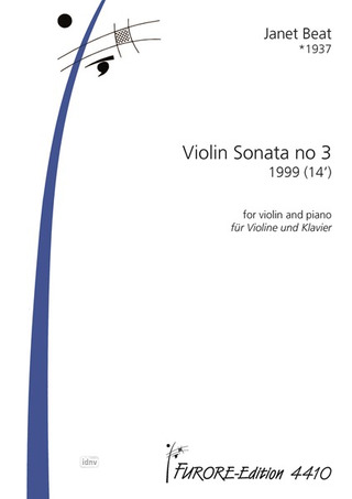 Beat, Janet - Violin Sonata no 3 für Violine und Klavier (1999)