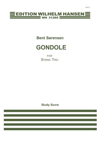 Bent Sørenseny otros. - Gondole for String Trio