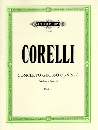 Arcangelo Corelli: Concerto grosso g-Moll op. 6/8