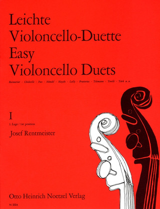 Leichte Violoncello-Duette