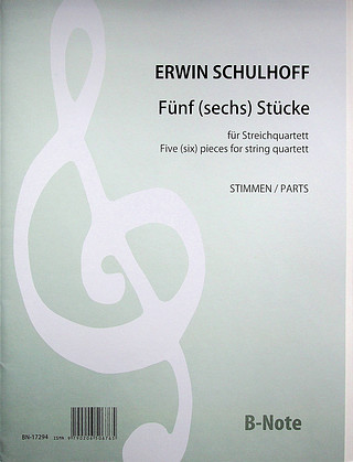 Erwin Schulhoff - Five pieces